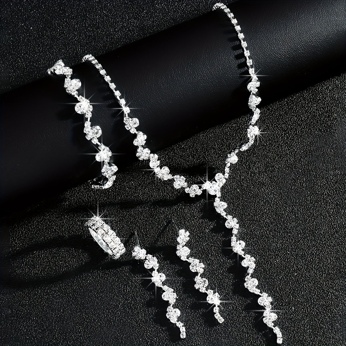 Valerine | Luxurious Sparkling Floral Jewelry Collection