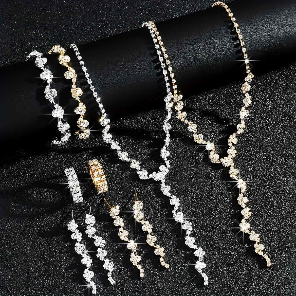 Valerine | Luxurious Sparkling Floral Jewelry Collection