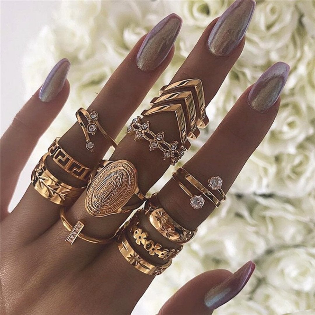 Deluxe Ring Set (8 to 12 Pieces)