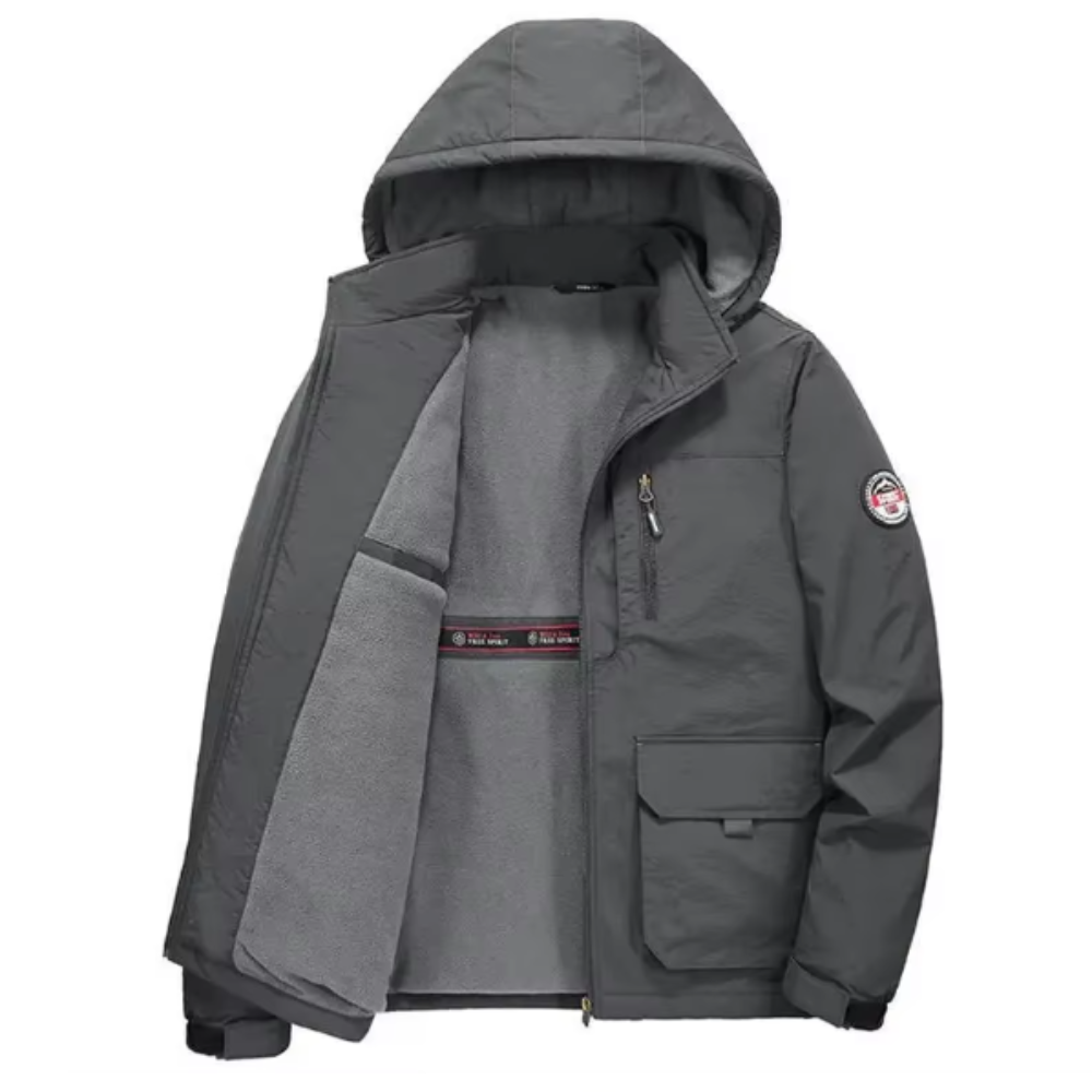 Kamil™ | Plush Fleece-Lined Jacket
