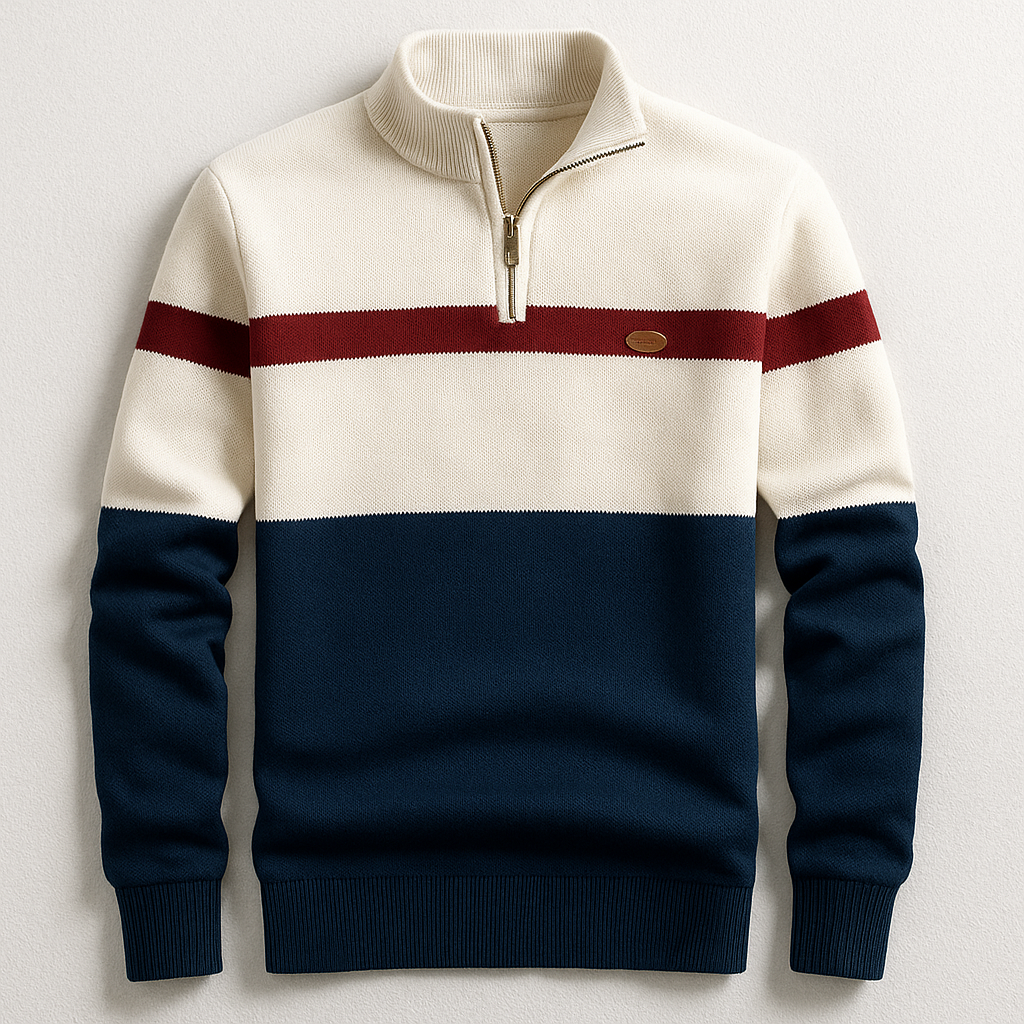 Elston Heritage | Quarter-Zip Sweater