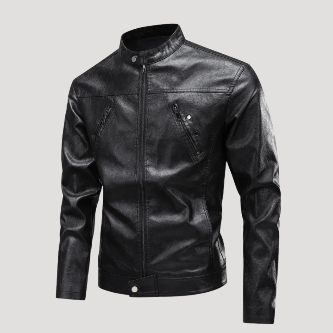 Arthur™ | Classic Leather Aviator Jacket