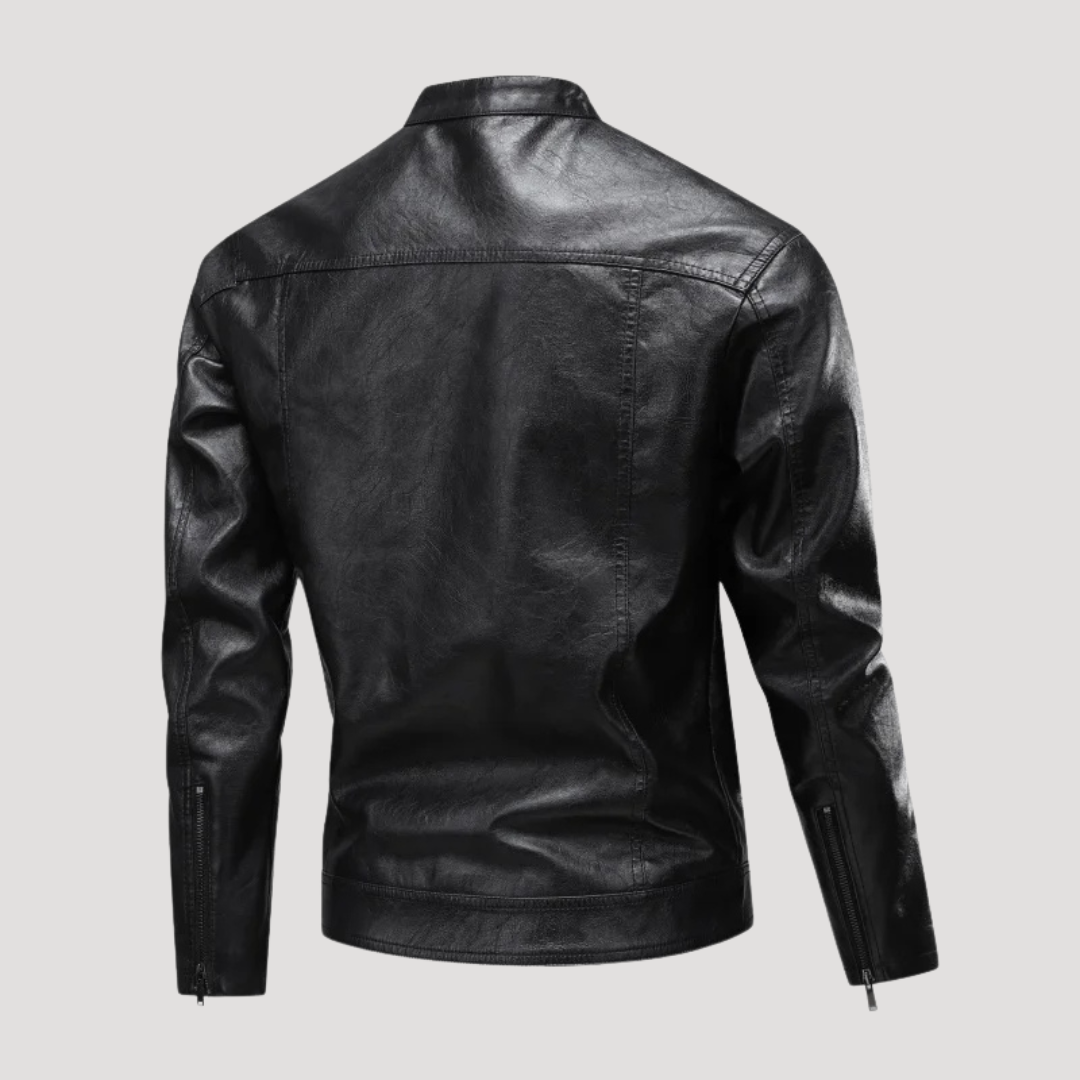 Arthur™ | Classic Leather Aviator Jacket