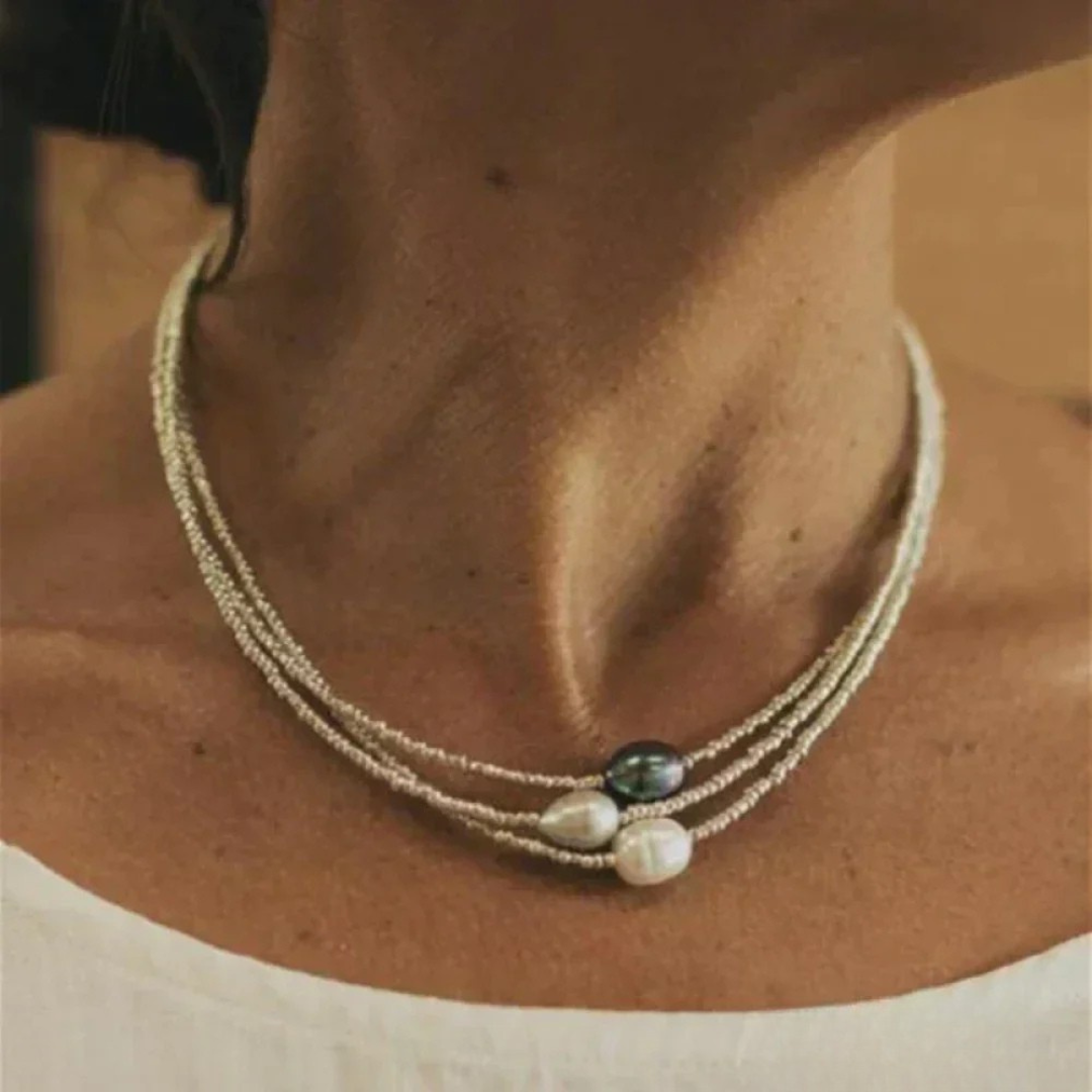 Timeless Grace Pearl Necklace
