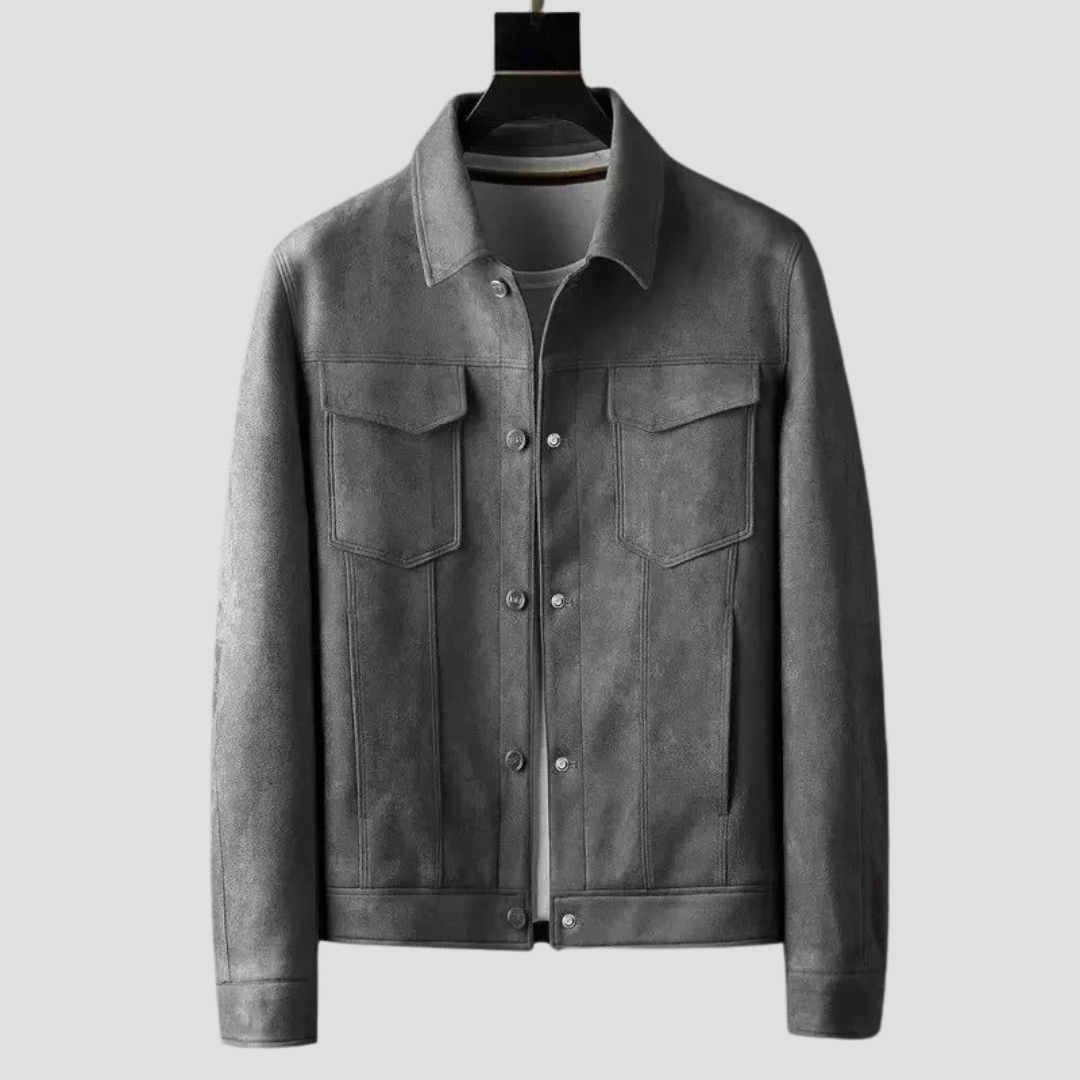 Damian™ | Chic Leather Jacket
