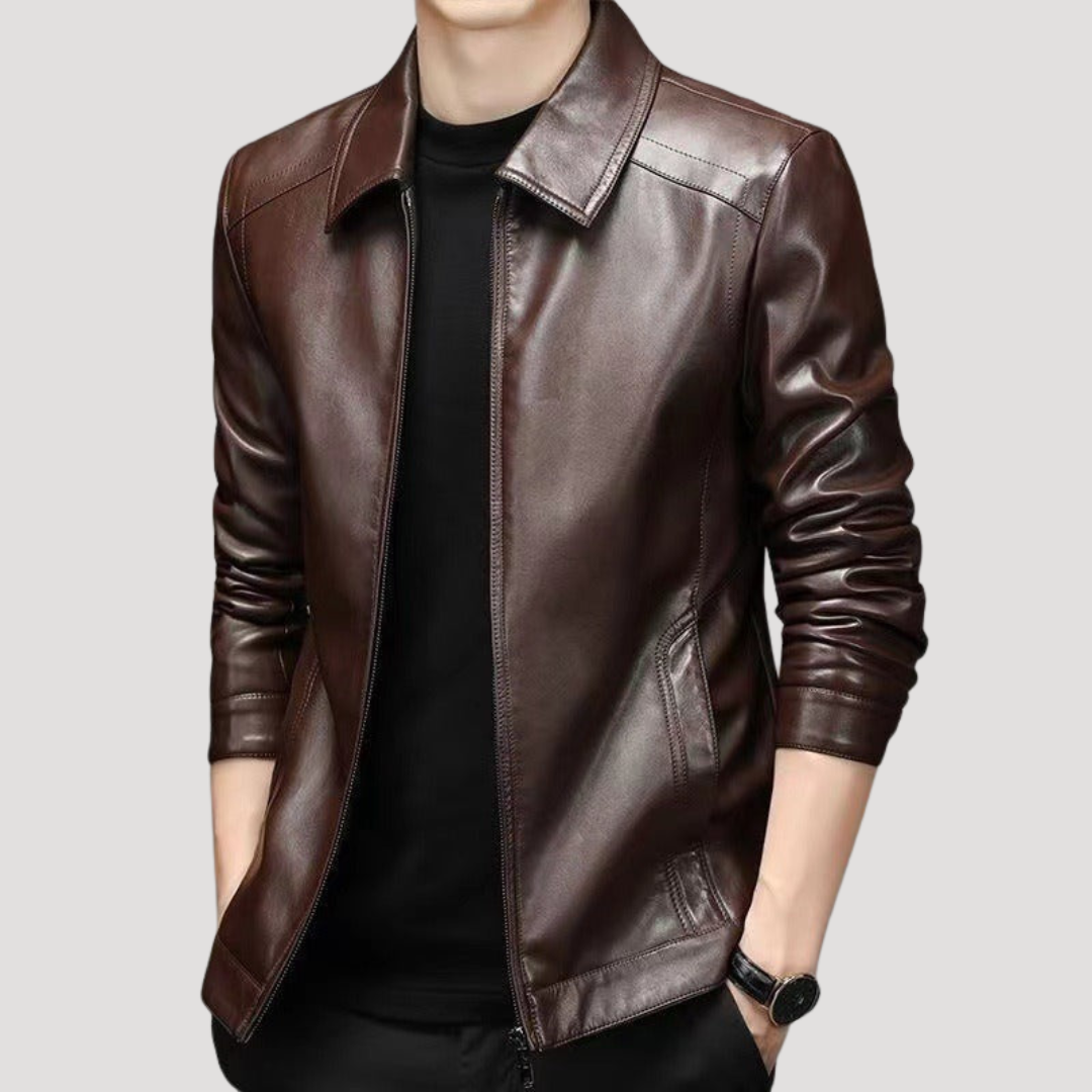 Igor™ | Stylish Casual Leather Jacket