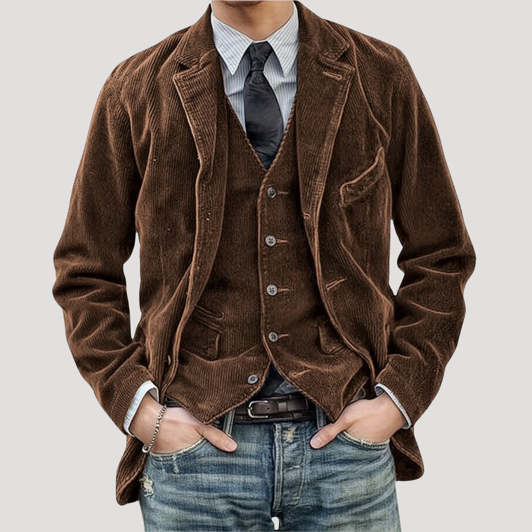 Nowak™ | Classic Vintage Jacket and Waistcoat Set
