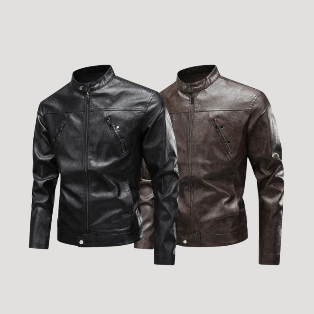 Arthur™ | Classic Leather Aviator Jacket