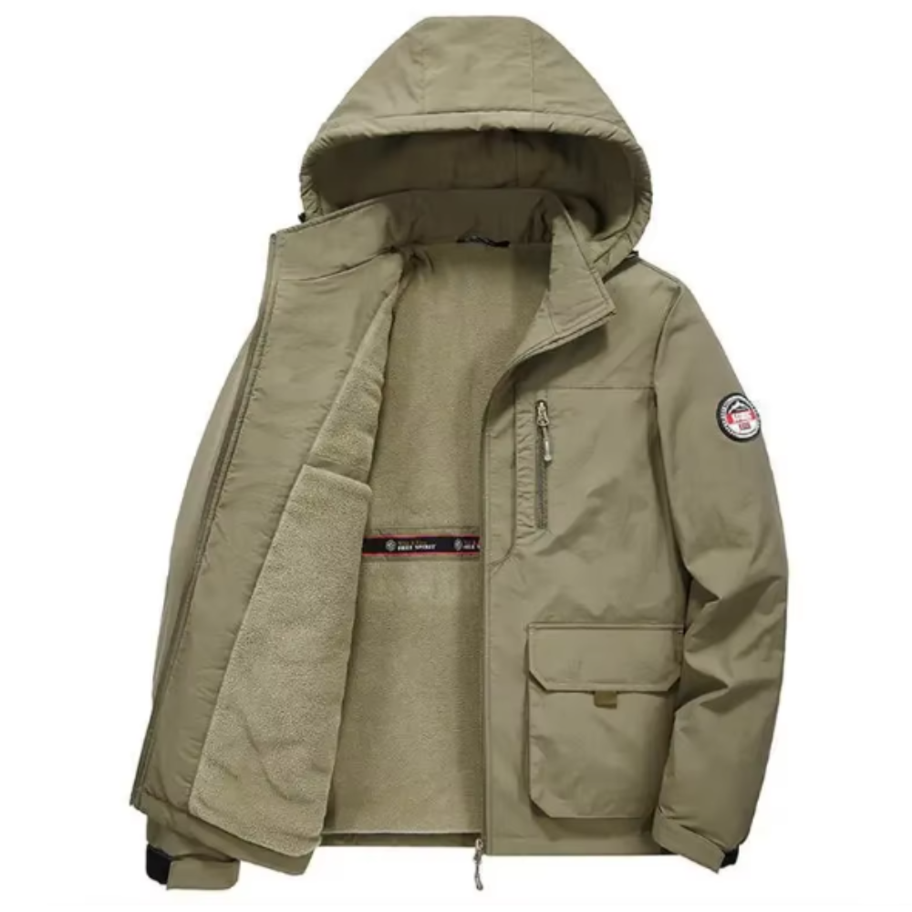 Kamil™ | Plush Fleece-Lined Jacket