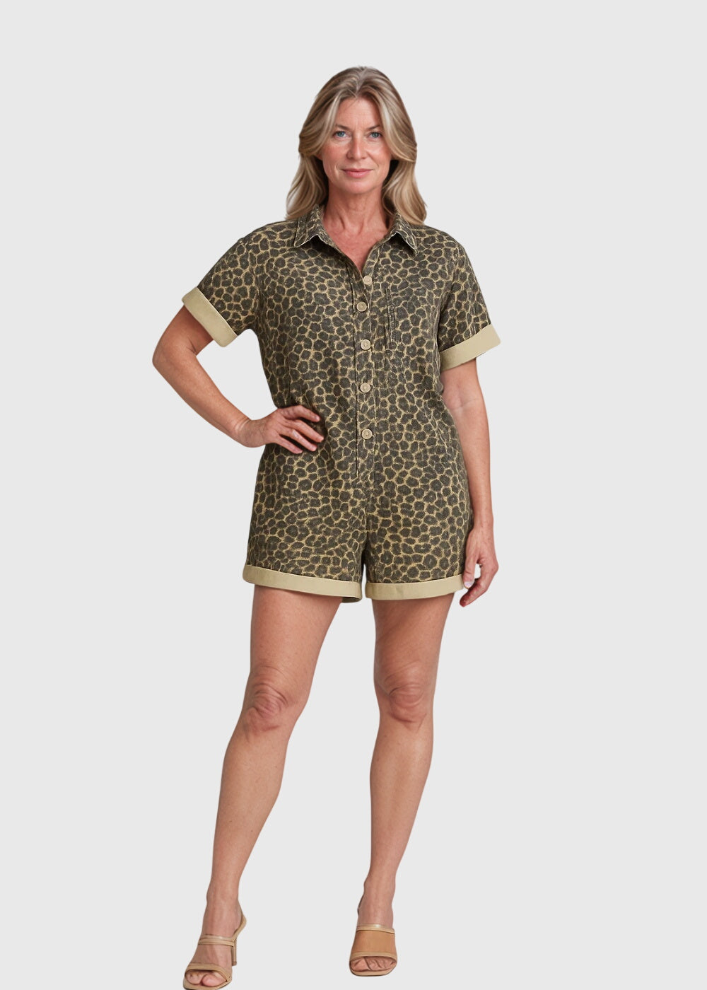Clare - Leopard print dress