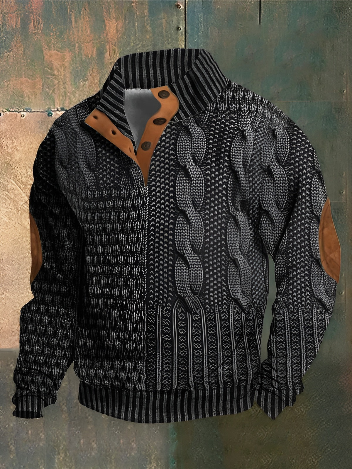 Anders™ | Stylish Patterned Knit Sweater