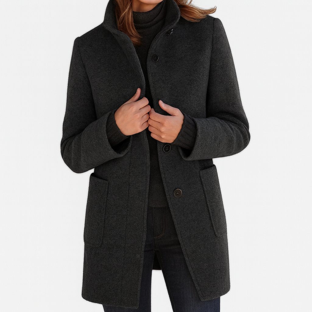 Bella | Women's High-Collared Coat