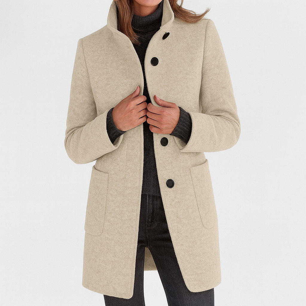 Bella | Women's High-Collared Coat