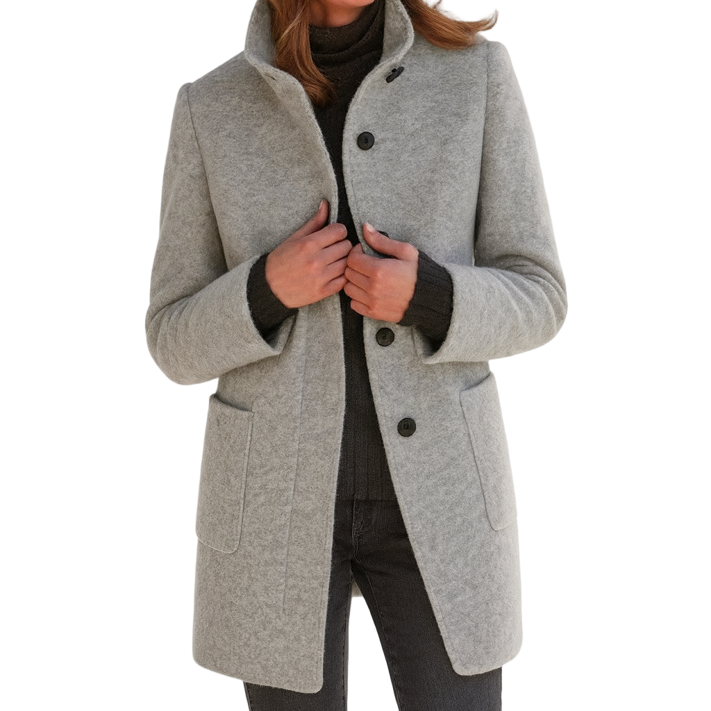 Bella | Women's High-Collared Coat