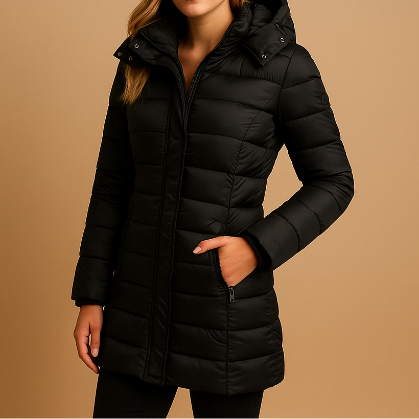 Elize | Ultra-Lightweight Quilted Down Coat