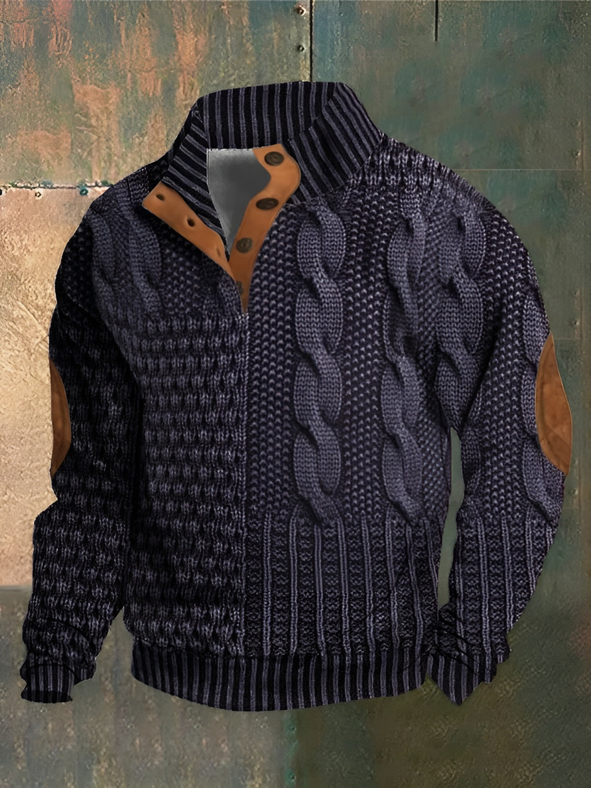 Anders™ | Stylish Patterned Knit Sweater