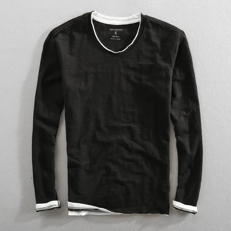Paul | Long Sleeve Cotton Shirt