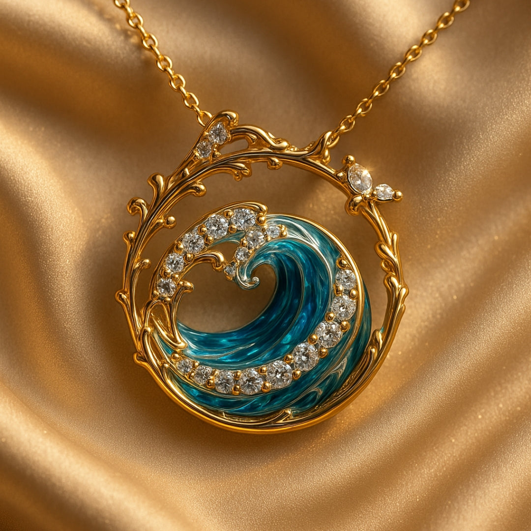 Timeless Wave Pendant Necklace