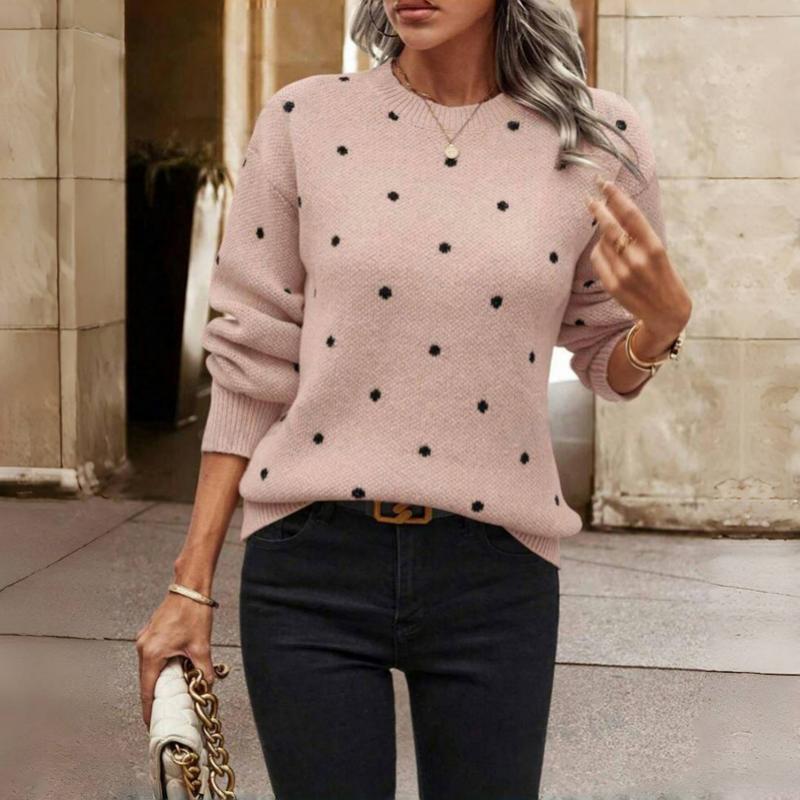 Emma - Polka Dot Knit Sweater