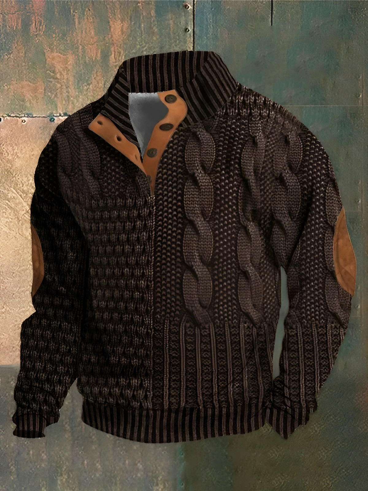 Anders™ | Stylish Patterned Knit Sweater