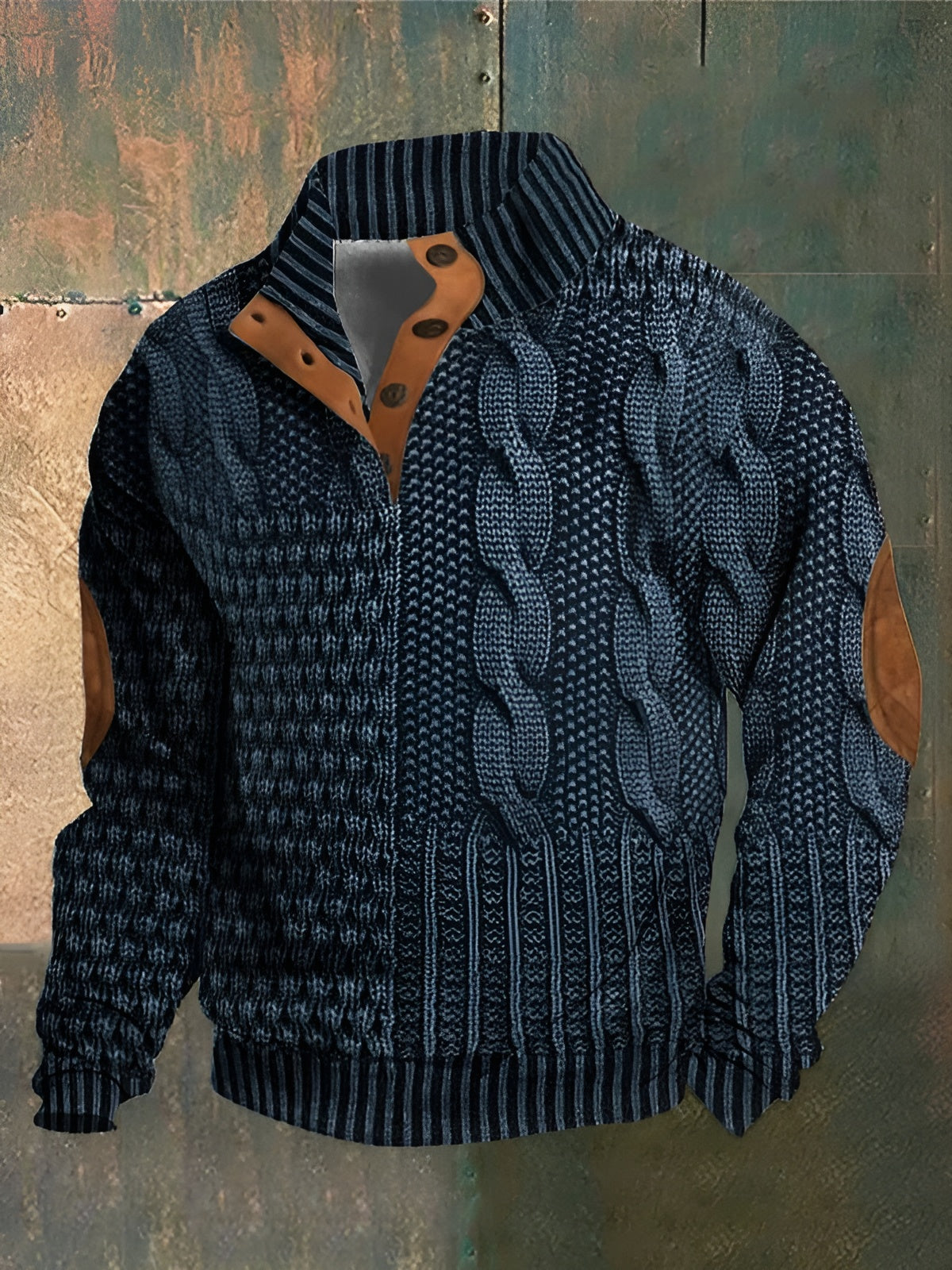 Anders™ | Stylish Patterned Knit Sweater