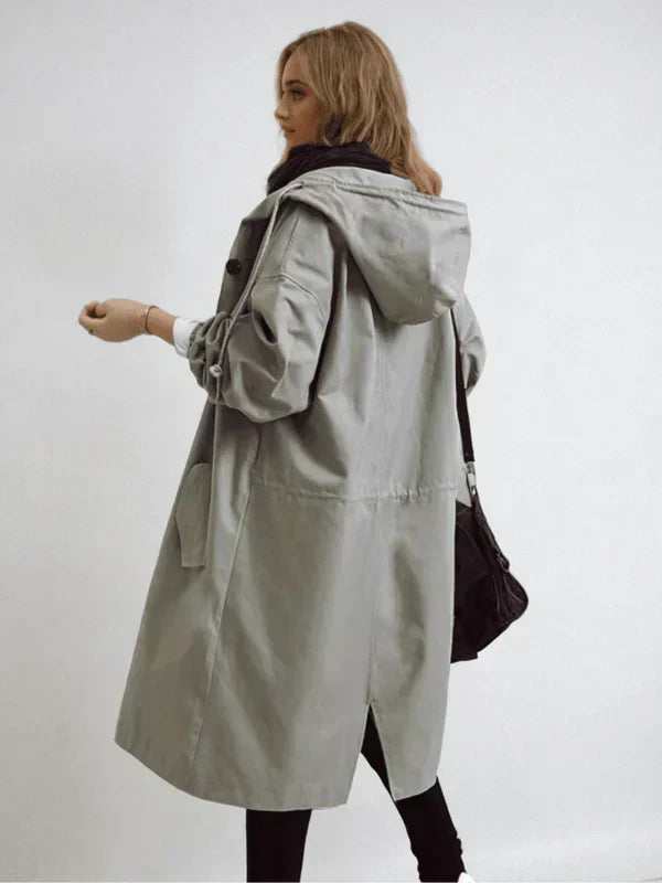 Morgan – Stylish Waterproof Trench Coat