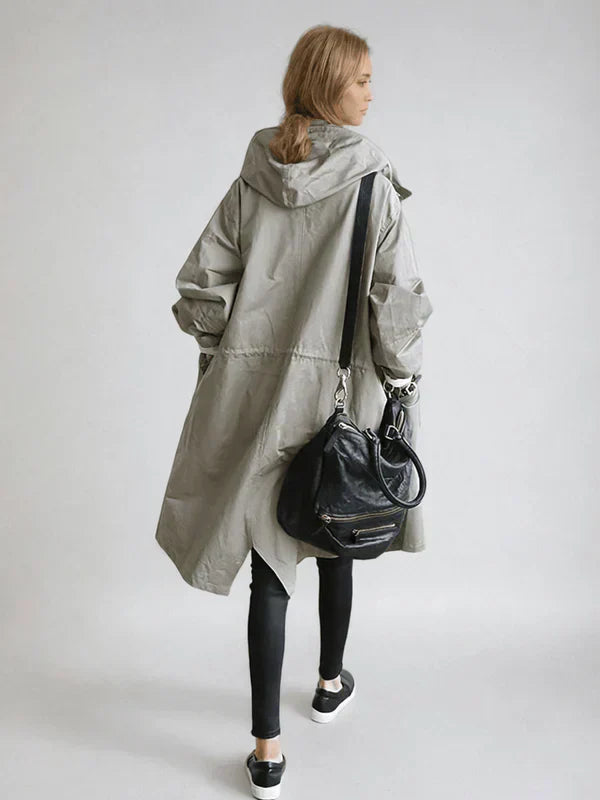 Morgan – Stylish Waterproof Trench Coat