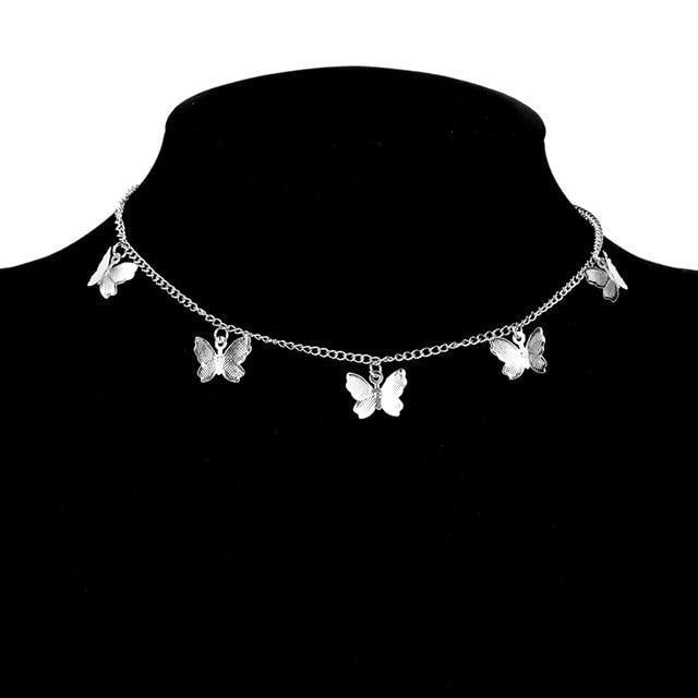 Elegant Butterfly Pendant Necklace